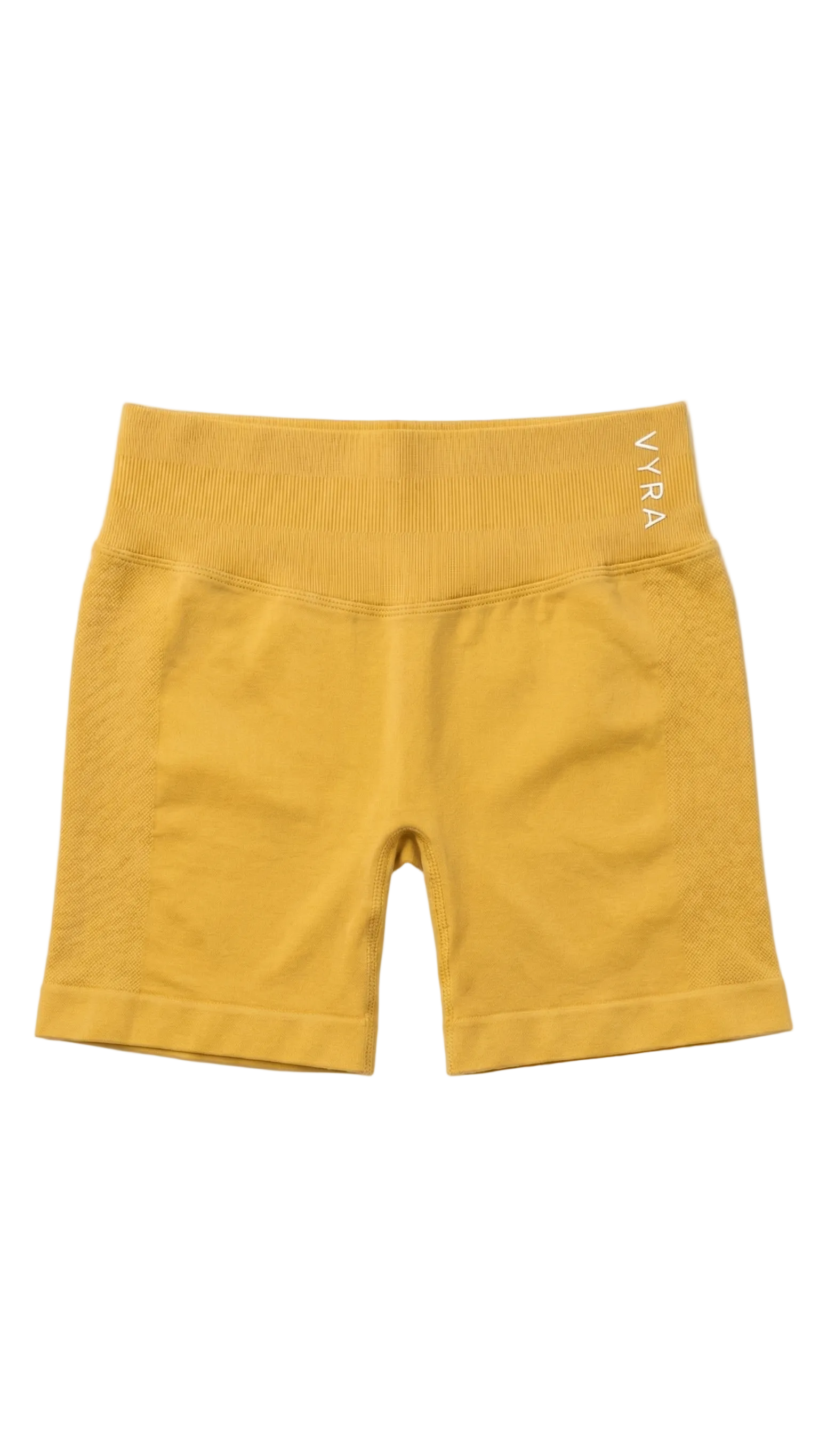 Shorts Deportivos Mujer Amarillo | Vyra Fitness
