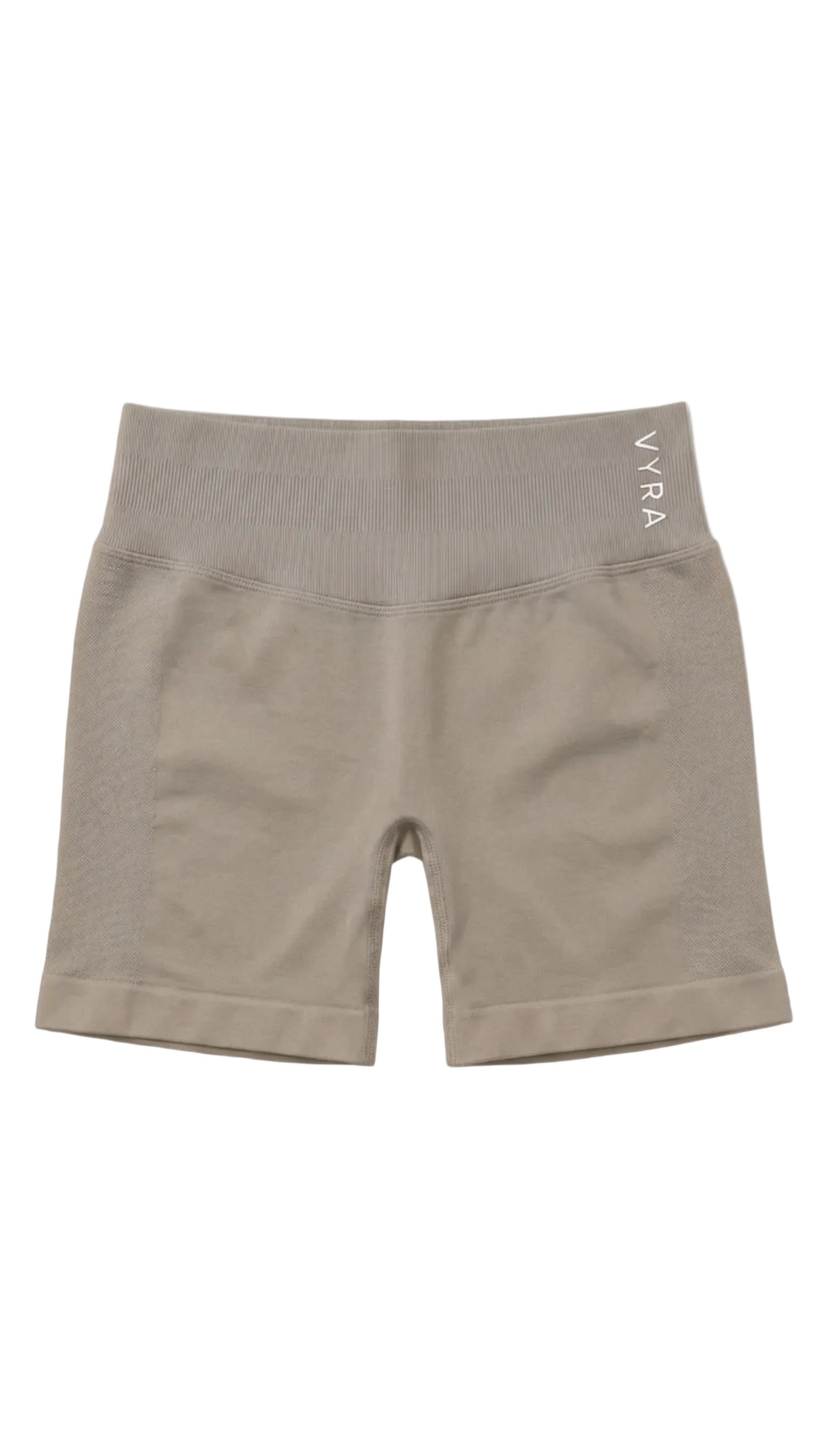 Shorts Deportivos Mujer Beige | Vyra Fitness