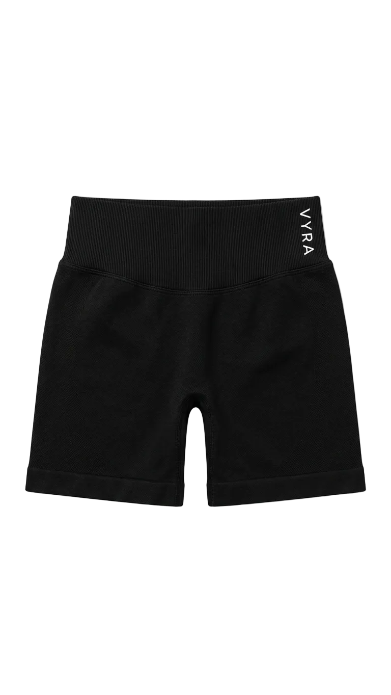 Shorts Deportivos Mujer Negro | Vyra Fitness
